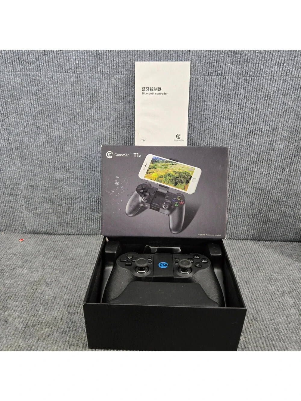 GameSir T1d Bluetooth Controller for DJI Tello Drone Untested